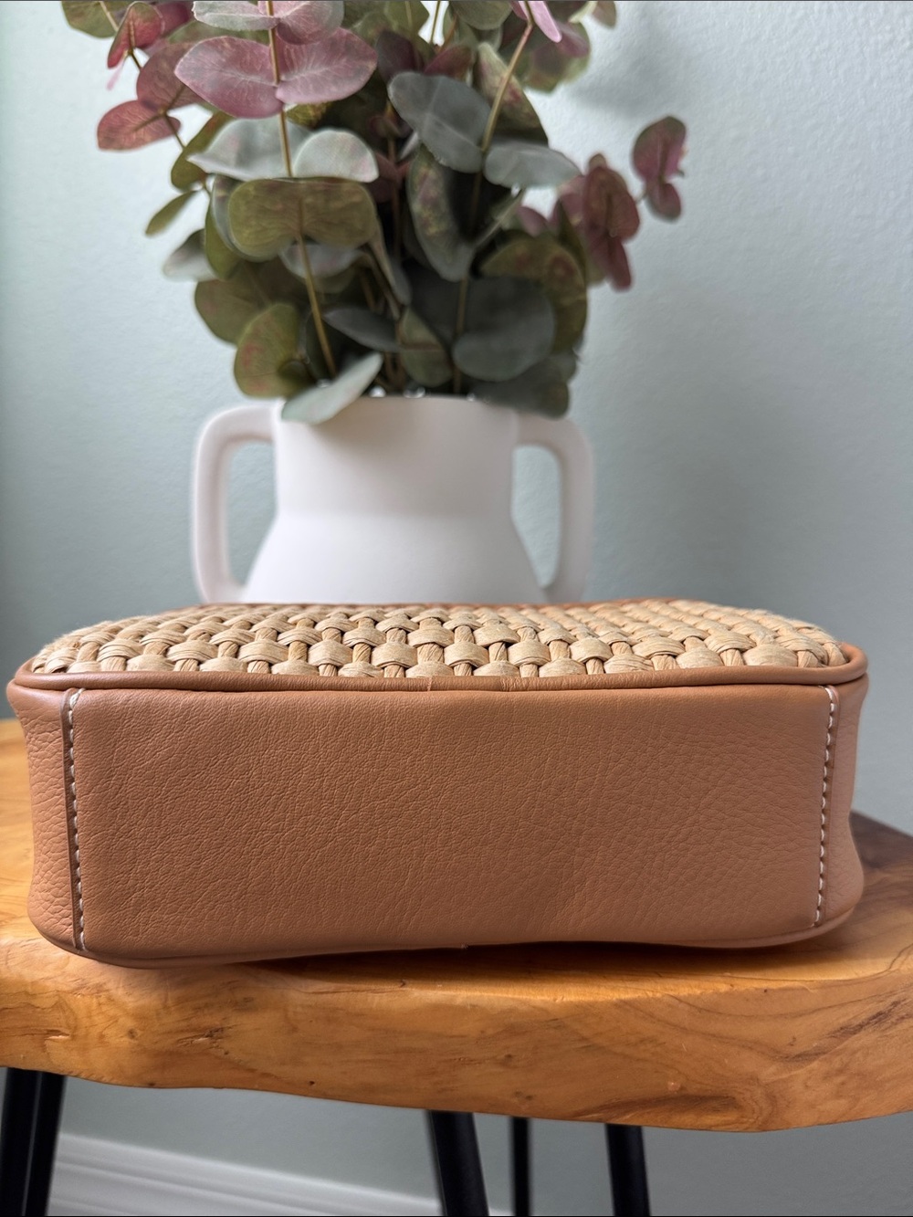 Spartina 449 Straw Crossbody Bag - Picture 6 of 8